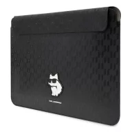   Karl Lagerfeld Sleeve Saffiano Monogram Choupette KLCS14SAKHPCK 14" laptop tok, fekete