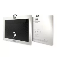   Karl Lagerfeld Sleeve Saffiano Monogram Choupette KLCS14SAKHPCK 14" laptop tok, fekete