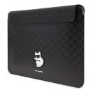Karl Lagerfeld Sleeve Saffiano Monogram Choupette KLCS16SAKHPCK 16" laptop tok , fekete