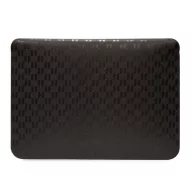   Karl Lagerfeld Sleeve Saffiano Monogram Choupette KLCS16SAKHPCK 16" laptop tok , fekete