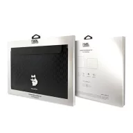   Karl Lagerfeld Sleeve Saffiano Monogram Choupette KLCS16SAKHPCK 16" laptop tok , fekete