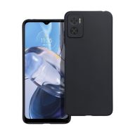 Matt Motorola E22 / E22i szilikon tok, fekete