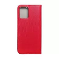 Magnet Motorola Moto G54 mágneses flip tok, piros