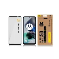   Tactical Glass Shield 5D Motorola G23 kijelzővédő üvegfólia, fekete