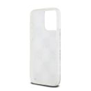 DKNY Liquid Glitter Checkered Pattern iPhone 15 Pro Max hátlap tok, átlátszó