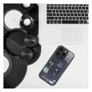 Tech iPhone 12 Pro szilikon hátlap tok, szürke