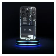Tech iPhone 12 Pro Max szilikon hátlap tok, fekete