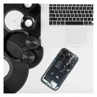 Tech iPhone 12 Pro Max szilikon hátlap tok, fekete