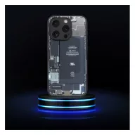 Tech iPhone 12 Pro Max szilikon hátlap tok, szürke