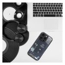 Tech iPhone 7 / 8 / SE / SE2022 szilikon hátlap tok, szürke