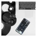 Tech Samsung S24 Plus szilikon hátlap tok, fekete