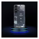 Tech Samsung A54 5G szilikon hátlap tok, szürke