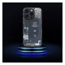 Tech iPhone X szilikon hátlap tok, szürke