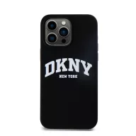   DKNY Liquid Silicone Arch Logo iPhone 14 Pro Magsafe hátlap tok, fekete
