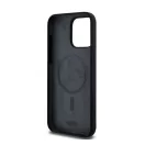 DKNY Liquid Silicone Arch Logo iPhone 14 Pro Max Magsafe hátlap tok, fekete