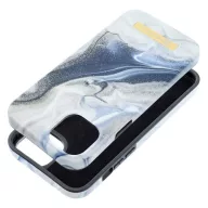   Forcell F-Protect Mirage Apple iPhone 15 Plus Magsafe kompatibilis hátlap tok, szürke/kék