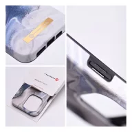   Forcell F-Protect Mirage Apple iPhone 15 Plus Magsafe kompatibilis hátlap tok, szürke/kék