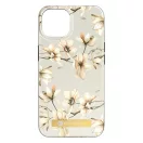 Forcell F-Protect Mirage Apple iPhone 15 Plus Magsafe kompatibilis hátlap tok, tavaszi virágok, levander szürke