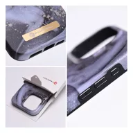   Forcell F-Protect Mirage Apple iPhone 15 Plus Magsafe kompatibilis hátlap tok, márvány minta, szürke