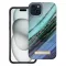 Forcell F-Protect Mirage Apple iPhone 15 Plus Magsafe kompatibilis hátlap tok, márvány minta, jáde zöld