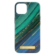   Forcell F-Protect Mirage Apple iPhone 15 Plus Magsafe kompatibilis hátlap tok, márvány minta, jáde zöld