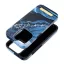 Forcell F-Protect Mirage Apple iPhone 15 Pro Magsafe kompatibilis hátlap tok, márvány minta, kék