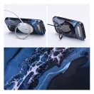 Forcell F-Protect Mirage Apple iPhone 15 Pro Magsafe kompatibilis hátlap tok, márvány minta, kék