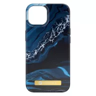   Forcell F-Protect Mirage Apple iPhone 15 Plus Magsafe kompatibilis hátlap tok, márvány minta, kék