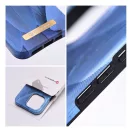 Forcell F-Protect Mirage Apple iPhone 15 Pro Max Magsafe kompatibilis hátlap tok, madártoll minta, kék