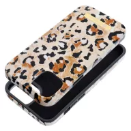  Forcell F-Protect Mirage Apple iPhone 15 Plus Magsafe kompatibilis hátlap tok, párduc minta
