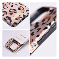   Forcell F-Protect Mirage Apple iPhone 15 Plus Magsafe kompatibilis hátlap tok, párduc minta
