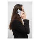 Forcell F-Protect Mirage Apple iPhone 14 Plus Magsafe kompatibilis hátlap tok, tavaszi virágok, levander szürke