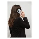 Forcell F-Protect Mirage Apple iPhone 14 Plus Magsafe kompatibilis hátlap tok, tavaszi virágok, levander szürke