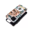 Forcell F-Protect Mirage Apple iPhone 14 Plus Magsafe kompatibilis hátlap tok, virág minta