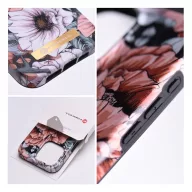   Forcell F-Protect Mirage Apple iPhone 14 Plus Magsafe kompatibilis hátlap tok, virág minta