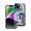 Forcell F-Protect Mirage Apple iPhone 14 Plus Magsafe kompatibilis hátlap tok, márvány minta, szürke
