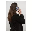 Forcell F-Protect Mirage Apple iPhone 14 Plus Magsafe kompatibilis hátlap tok, márvány minta, szürke