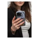 Forcell F-Protect Mirage Apple iPhone 14 Plus Magsafe kompatibilis hátlap tok, márvány minta, szürke