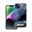 Forcell F-Protect Mirage Apple iPhone 14 Plus Magsafe kompatibilis hátlap tok, márvány minta, kék