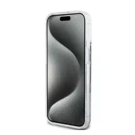   DKNY Liquid Glitter Big Logo Apple iPhone 15 Plus / 14 Plus hátlap tok, fekete, DKHCP15MLBNAEK