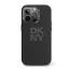 DKNY Liquid Silicone Metal Logo Apple iPhone 15 Pro Max hátlap tok, fekete, DKHCP15XSMCBSK