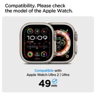   Spigen Lock Fit Apple Watch Ultra 4 / 3 / 2 / 1 49mm tok, fekete