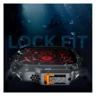   Spigen Lock Fit Apple Watch Ultra 4 / 3 / 2 / 1 49mm tok, fekete