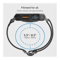   Spigen Lite Fit Pro Apple Watch 9 / 8 / 7 45mm / SE (2nd / 1st Gen) / 6 / 5 / 4 44mm tok / szíj, fekete