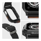 Spigen Lite Fit Pro Apple Watch 9 / 8 / 7 45mm / SE (2nd / 1st Gen) / 6 / 5 / 4 44mm tok / szíj, fekete