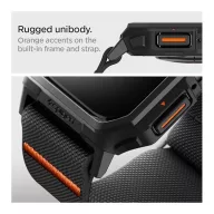   Spigen Lite Fit Pro Apple Watch 9 / 8 / 7 45mm / SE (2nd / 1st Gen) / 6 / 5 / 4 44mm tok / szíj, fekete