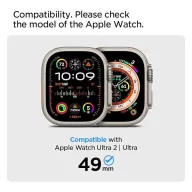   Spigen Lite Fit Pro Apple Watch Ultra 4 / 3 / 2 / 1 49mm tok / szíj, matt fekete