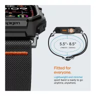   Spigen Lite Fit Pro Apple Watch Ultra 4 / 3 / 2 / 1 49mm tok / szíj, matt fekete