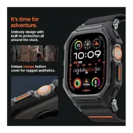   Spigen Lite Fit Pro Apple Watch Ultra 4 / 3 / 2 / 1 49mm tok / szíj, matt fekete