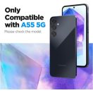 Spigen AlignMaster Glas.tR Samsung Galaxy A55 5G Tempered kijelzővédő fólia (2db)